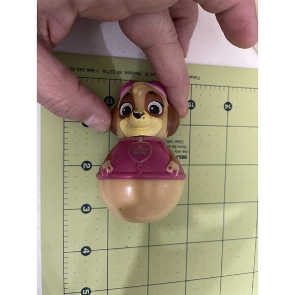 Paw Patrol Weebles Wobble Figure Skye 2015 Hasbro - Picture 3 of 4